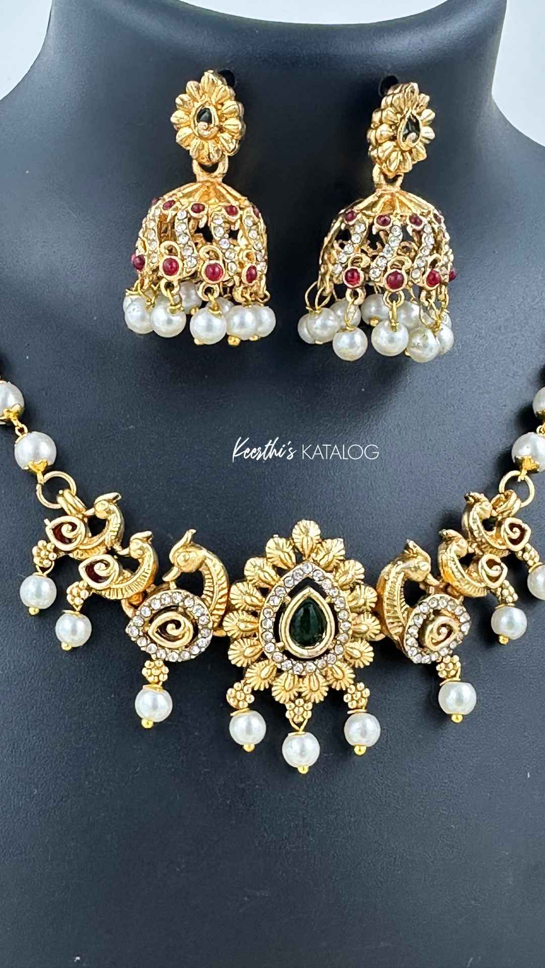 KC1004 - Mayura Mani Choker