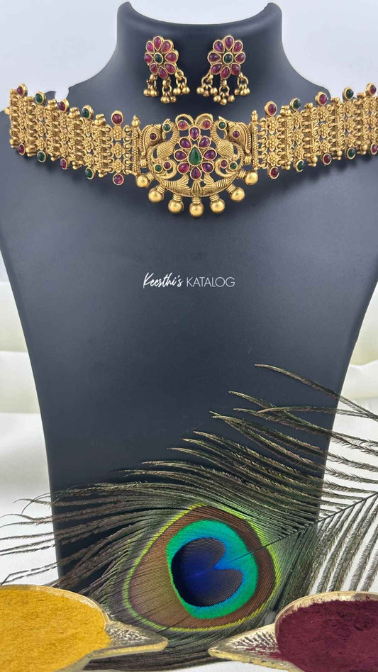 KC1036 - Gajra Choker Set