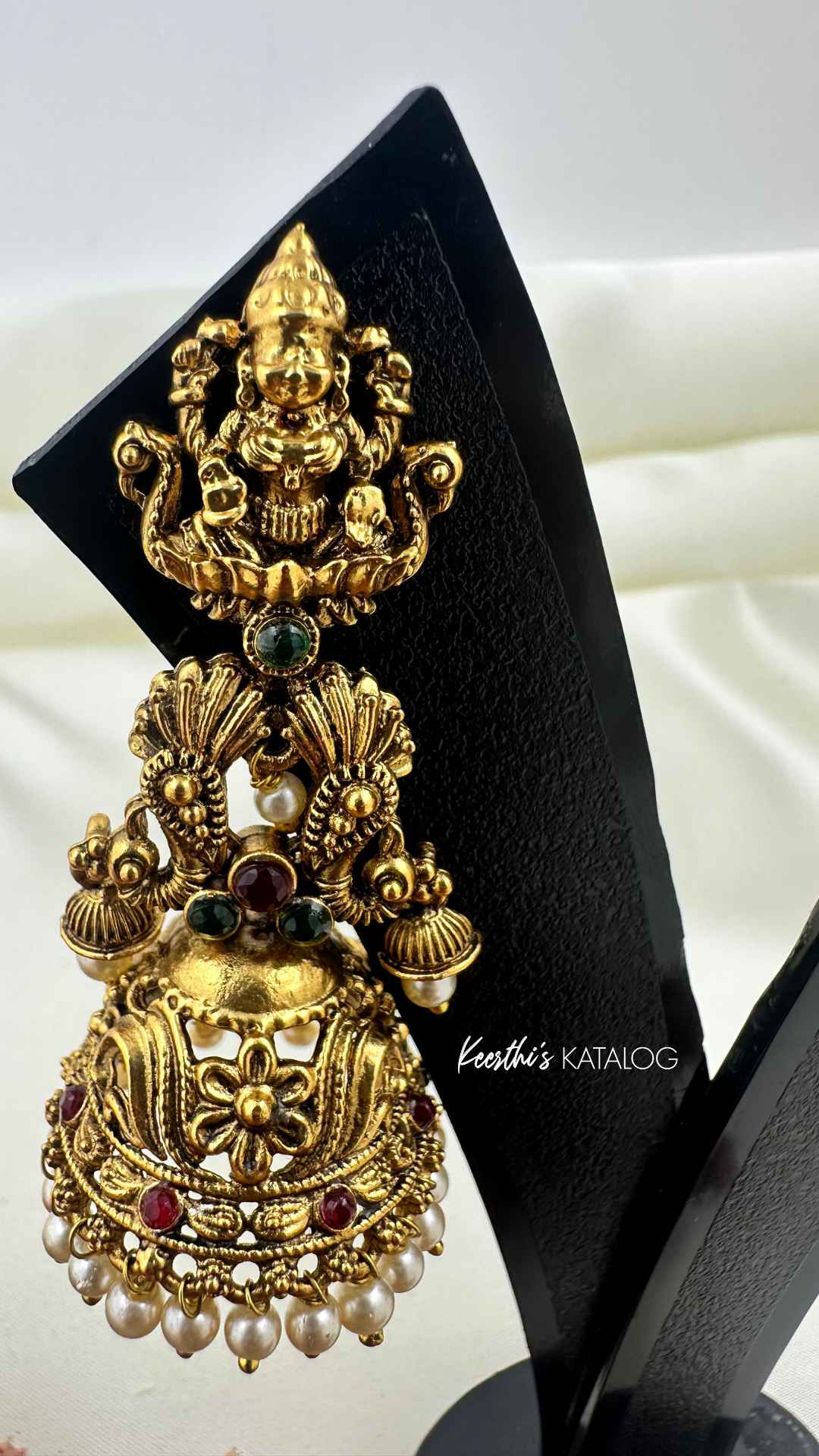 KE1003 - Temple Glory Jhumkas