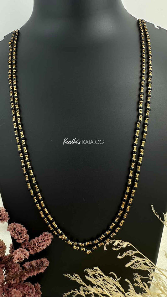 KG1002 - Noir Gold Necklace