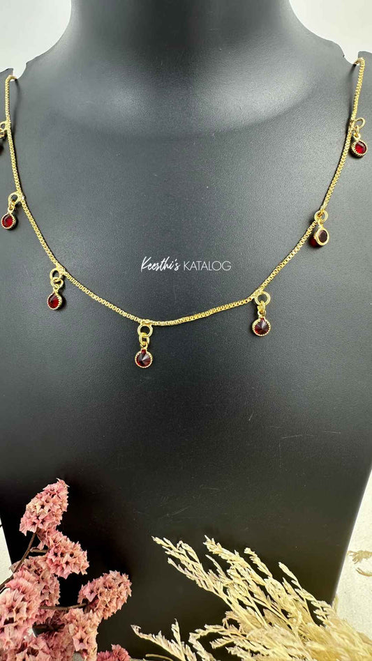 KG1006 - Manikya Thandu Necklace