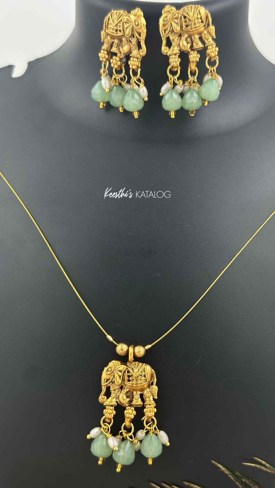 KN1140 - Hastini Invisible Charm Necklace