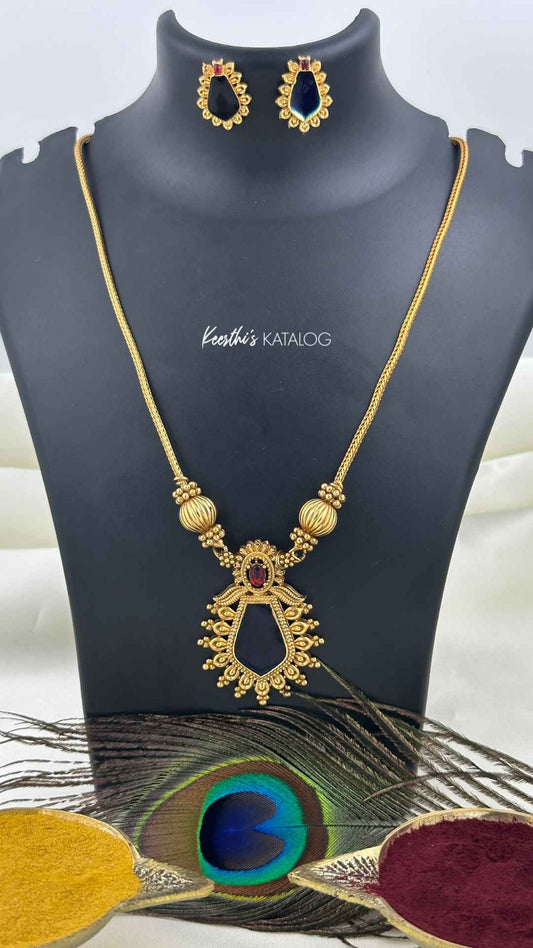 KN1151 - Sapphire Elegance Necklace