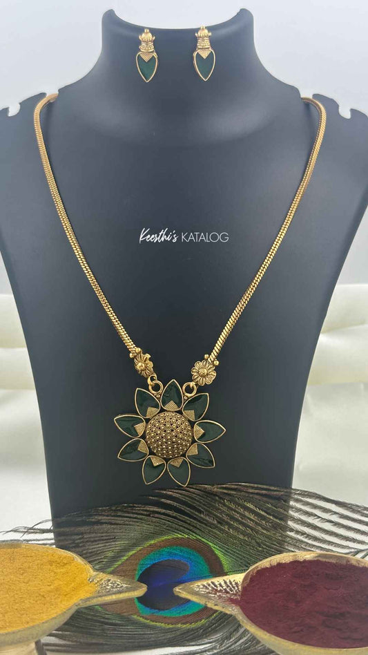 KN1167 - Verdant Radiance Necklace Set