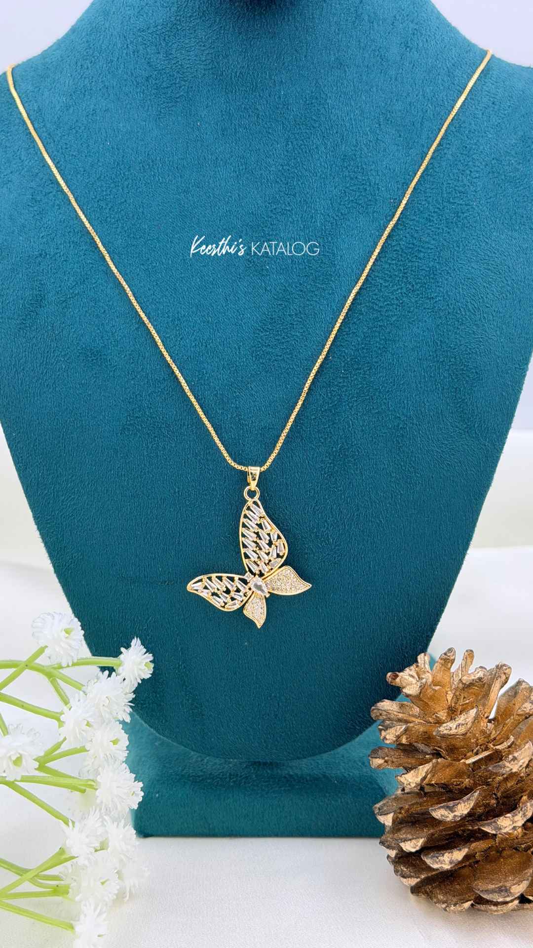 KG 1064 - Aurora Butterfly Charm