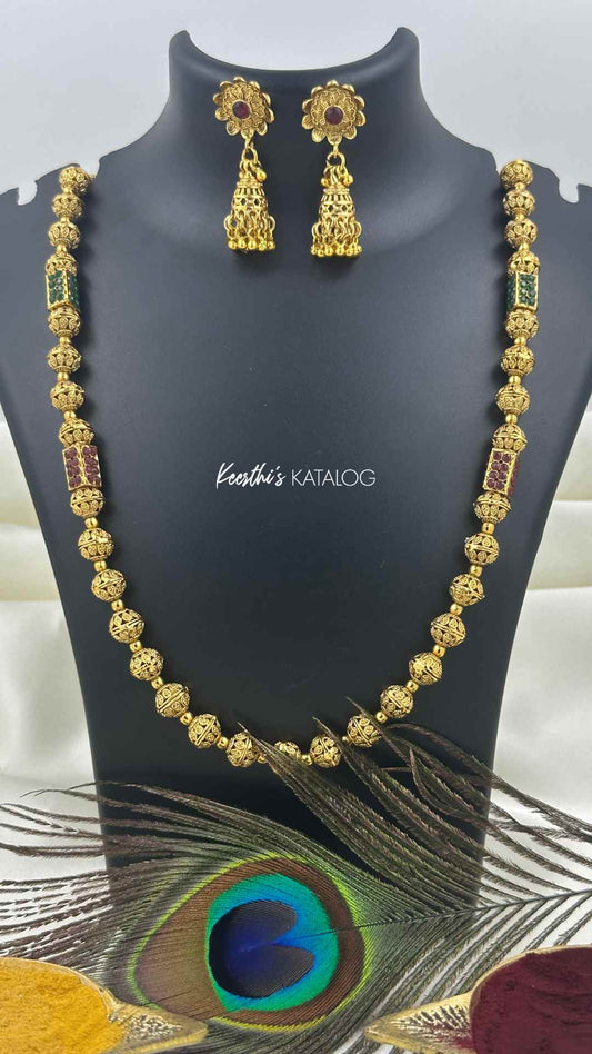 KN1175 - Regal Loom Necklace Set