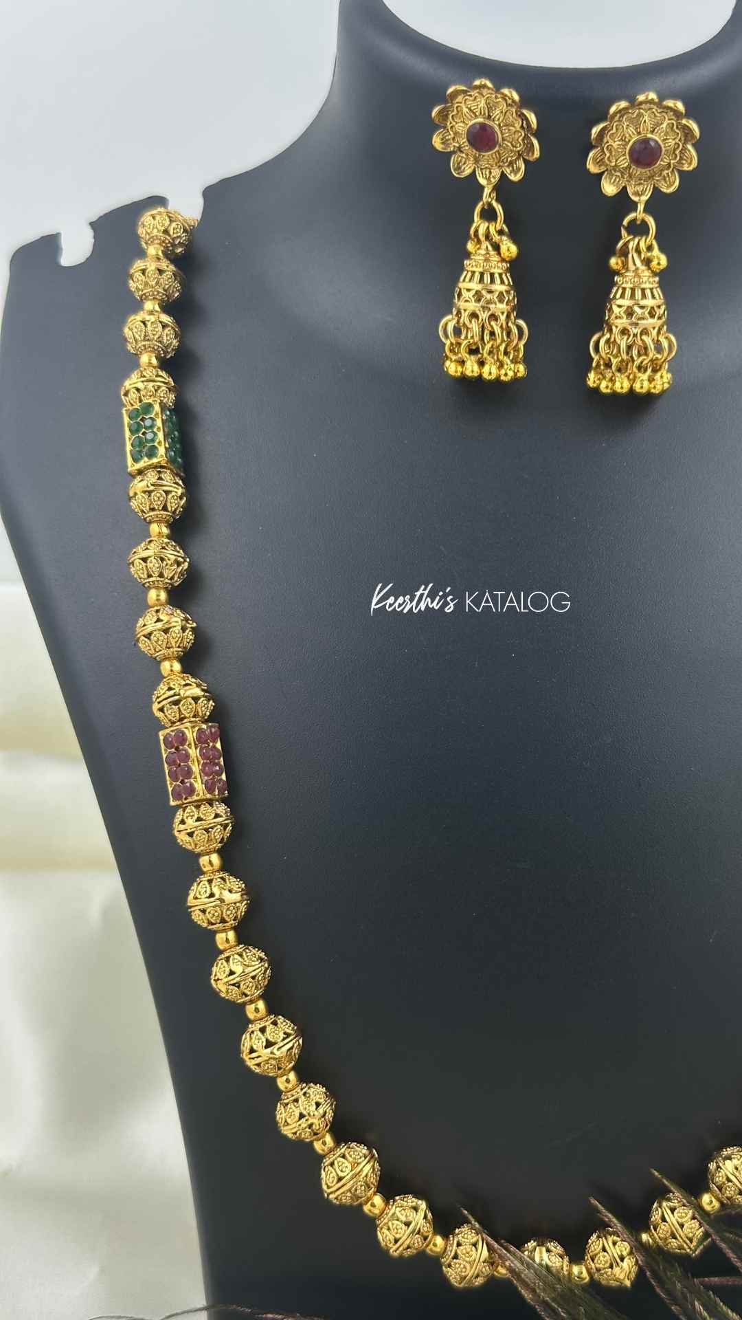 KN1175 - Regal Loom Necklace Set