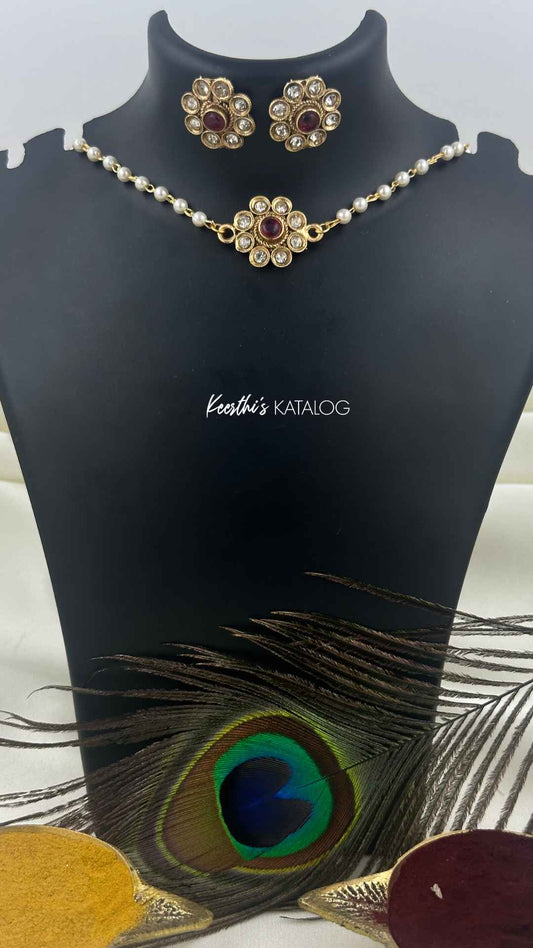 KC1042 - Muthu Pushpam Choker Set