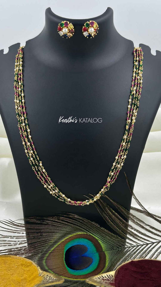 KP1041 - Veridian Cascade Necklace