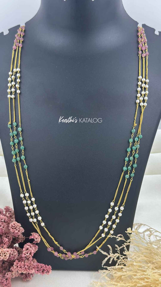KP1042 - Pastel Drizzle Necklace