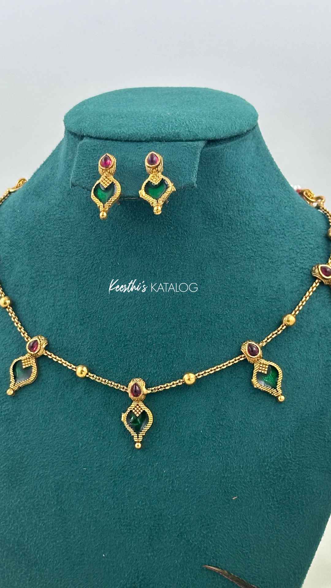 KN1215 - Aurora Dewdrop Necklace