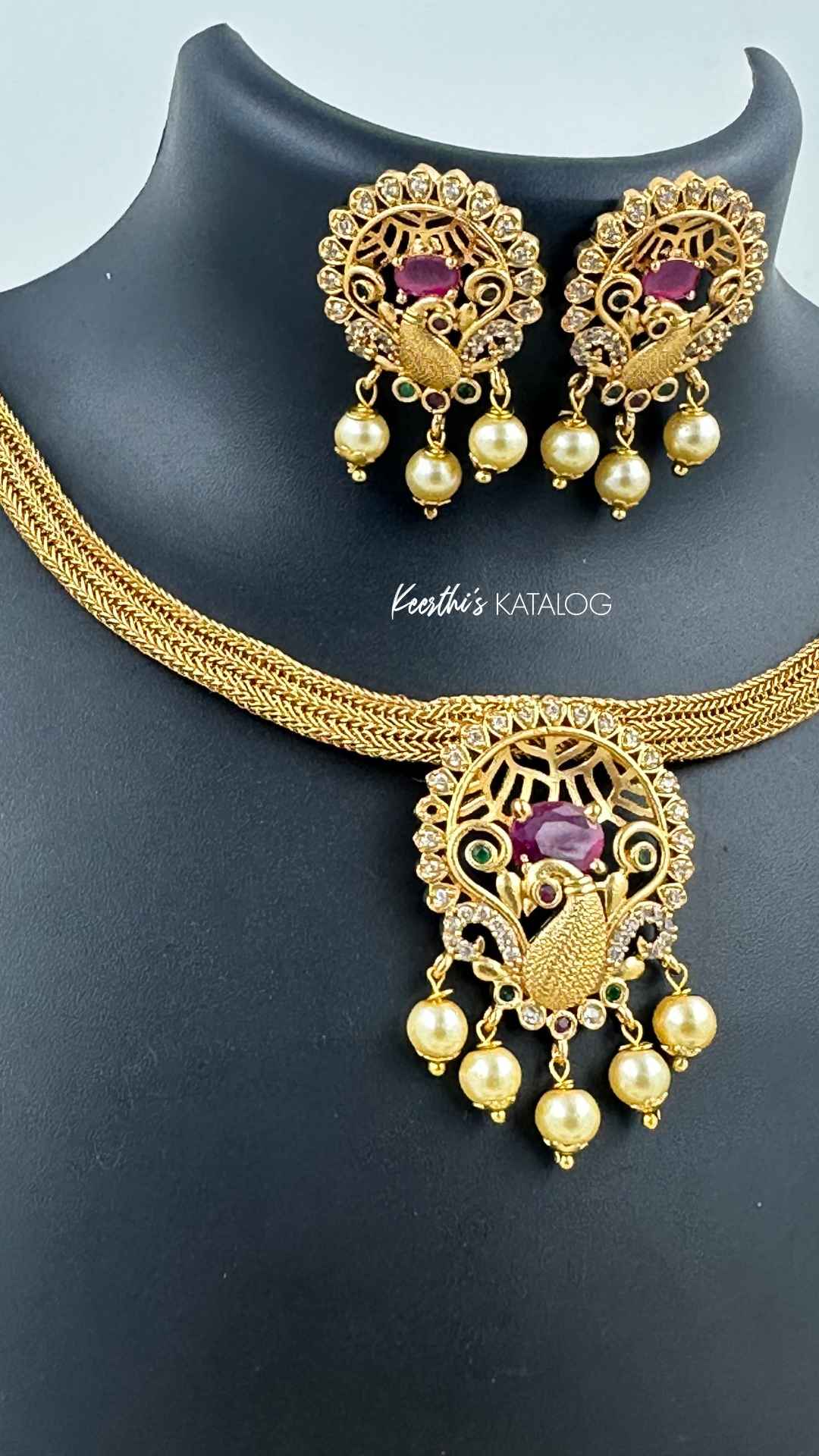 KC1047 - Regal Mayil Choker