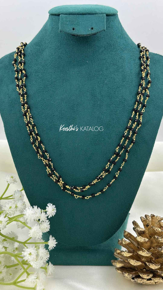 KP1024 - Ebony Twist Necklace