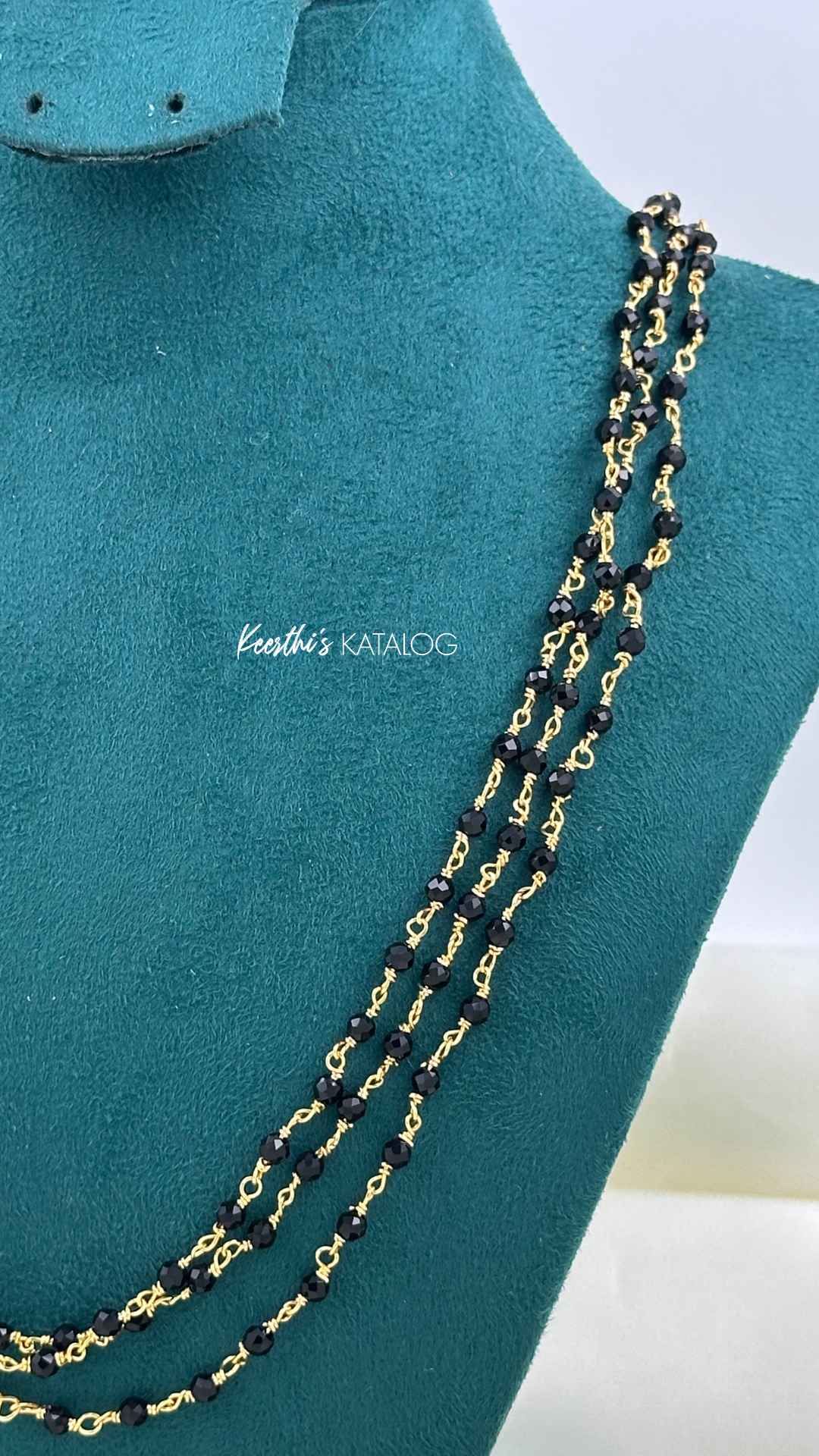 KP1024 - Ebony Twist Necklace