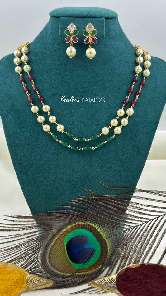 KN1188 - Celeste Trio Necklace