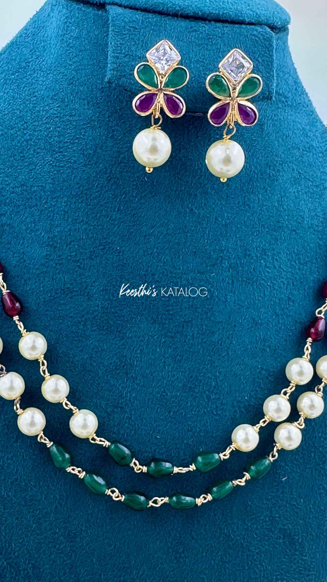 KN1188 - Celeste Trio Necklace