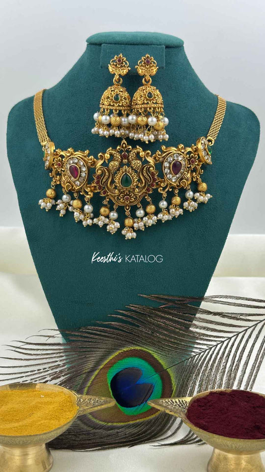 KC1052 - Regal Mayil Choker