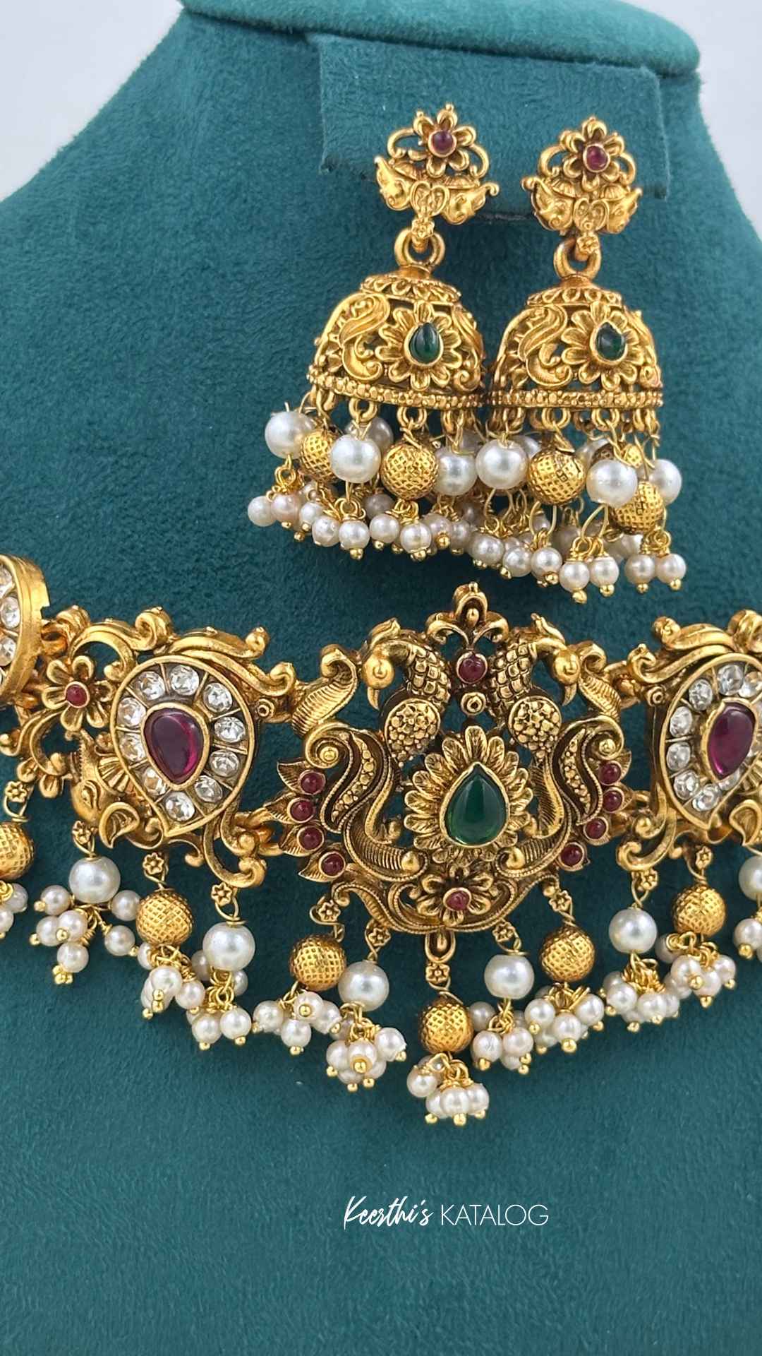 KC1052 - Regal Mayil Choker