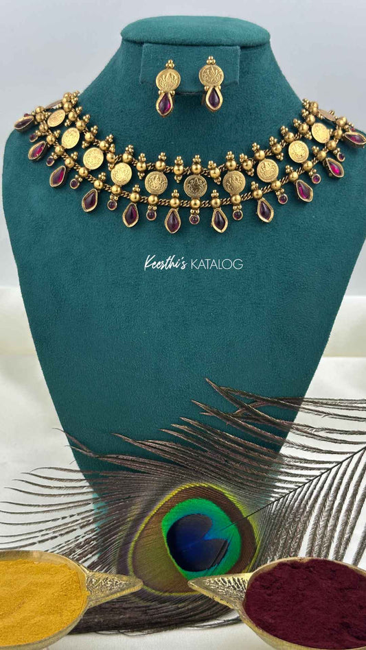 KC1054 - Crimson Sovereign Choker