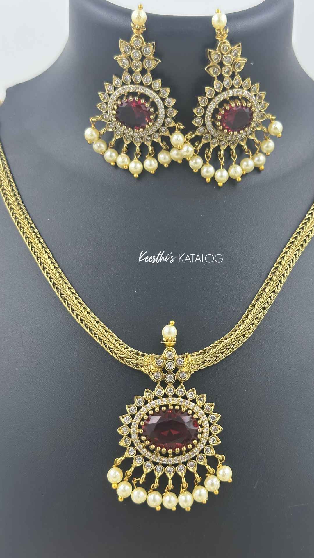 KN1204 - Ruby Muthu Thali