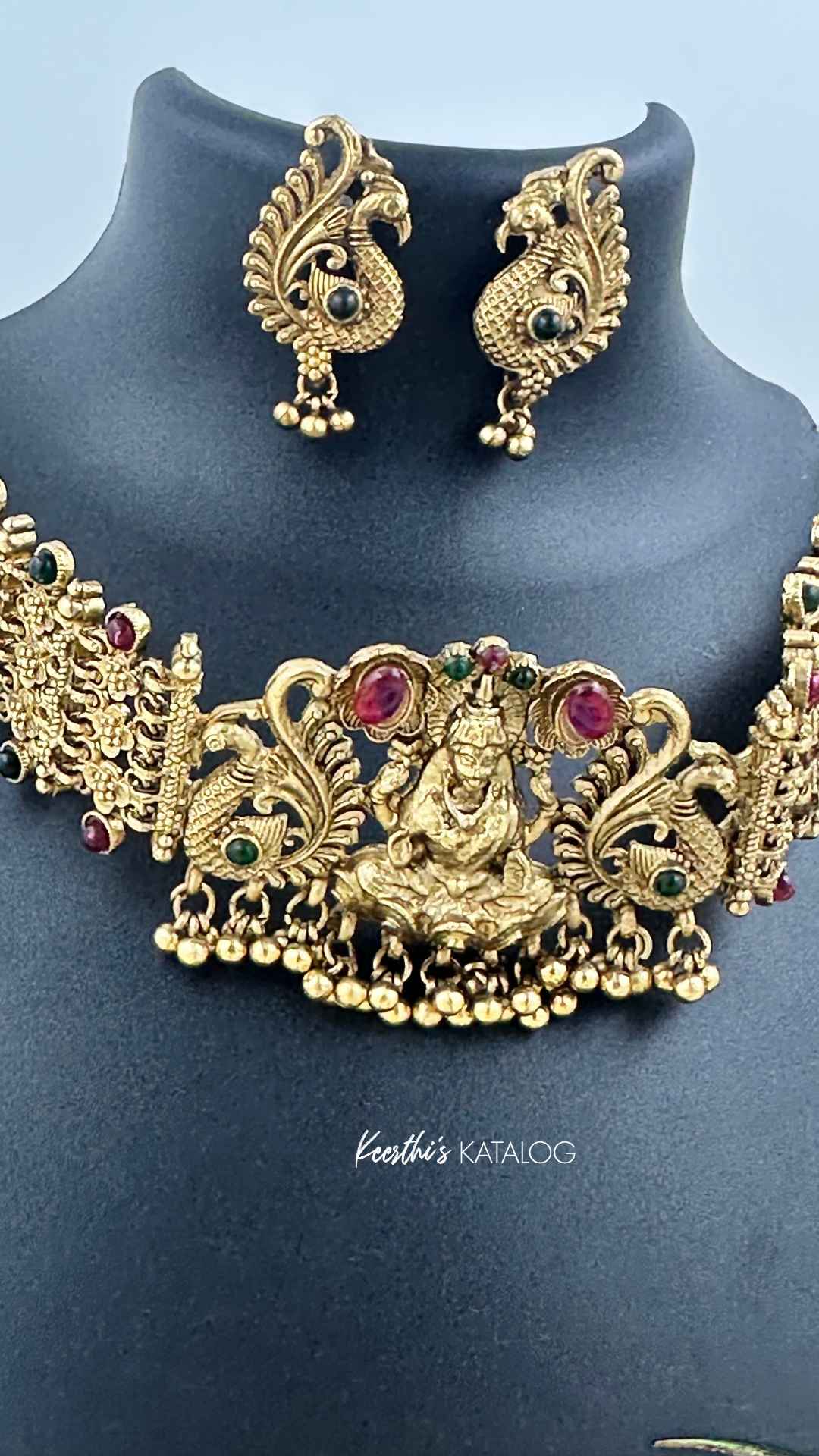 KC1008 - Lakshmi Mayura Choker