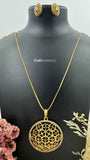 KG1021 - Aurora Disc Necklace