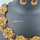 KN1020 - Ruby Blossom Necklace
