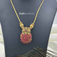 KN1133 - Ruby Waterfall Necklace