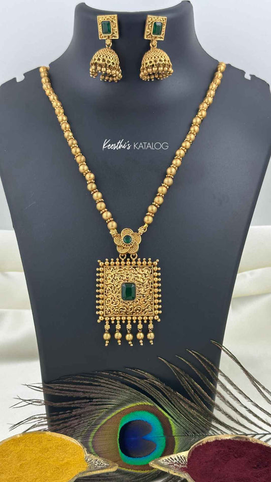 KN1144 - Chithra Rekha Necklace