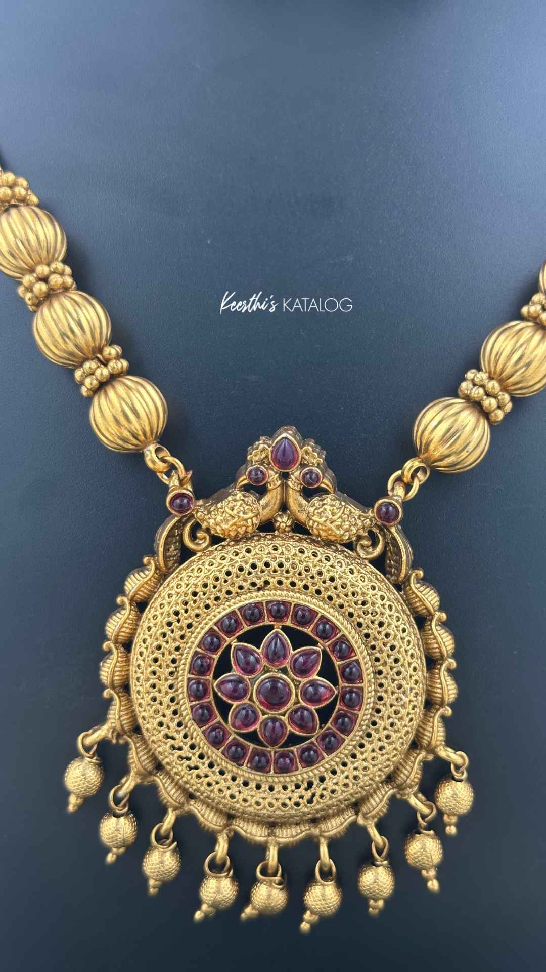 KN1145 - Manikya Thilakam Necklace
