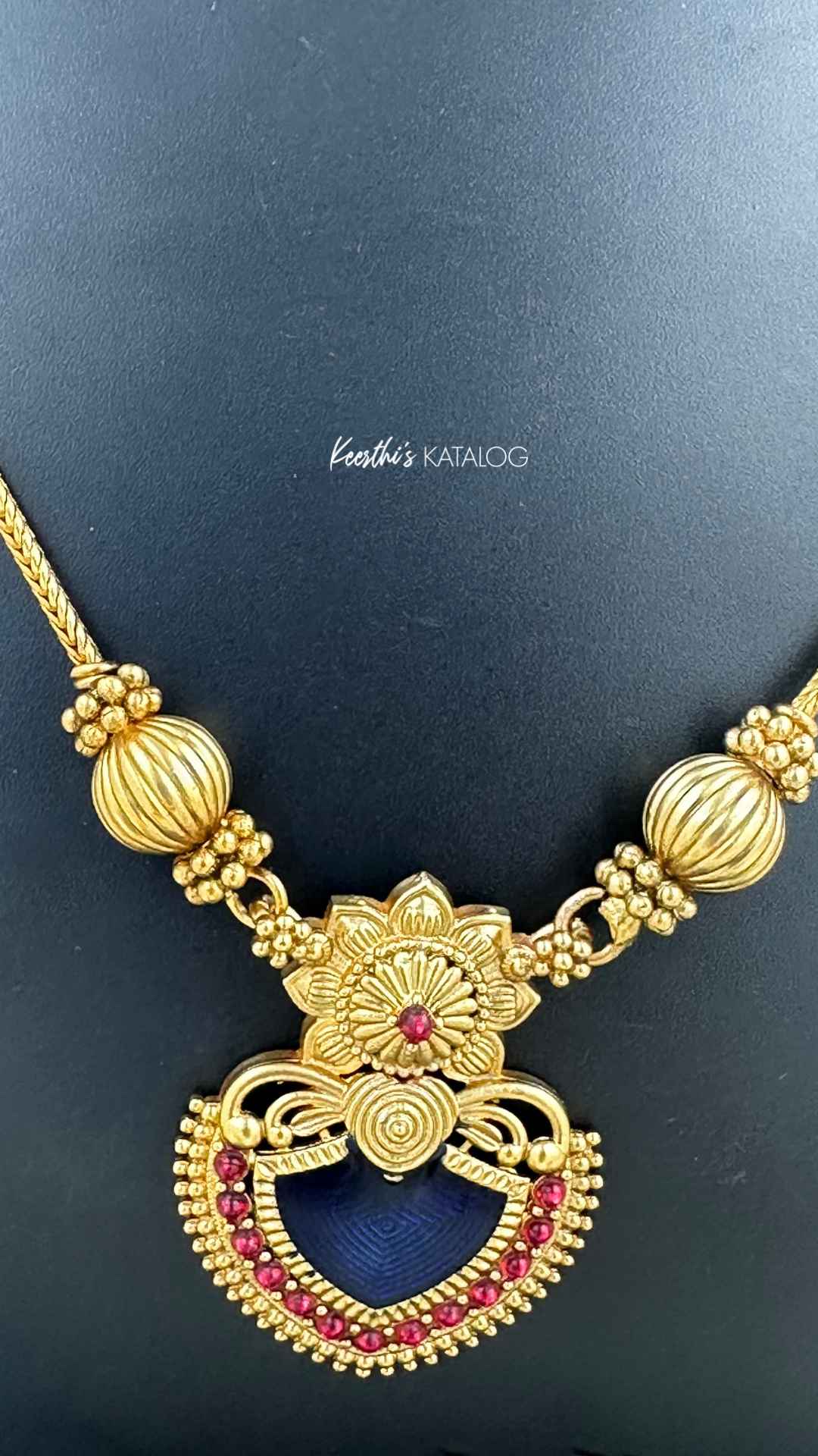 KN1147 - Neelanjali Nakshathra Necklace