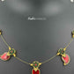 KN1150 - Ruby Mango Necklace