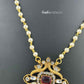 KN1157 - Rani Pearl Necklace Set