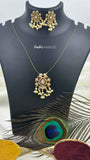 KN1158 - Lotus Leela Necklace Set