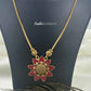 KN1166 - Thamara Flame Necklace Set