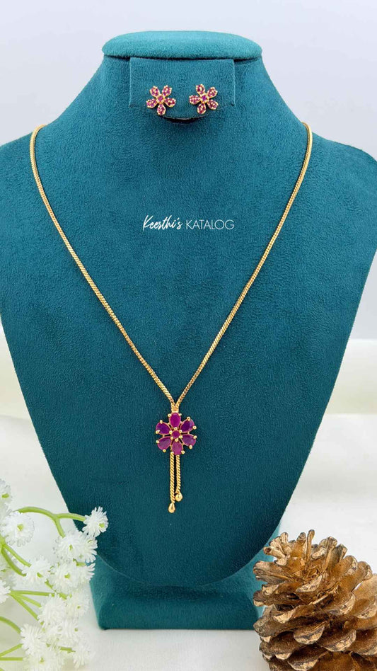 KG1058 - Magenta Fleur Drop