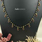KG1037 - Garnet Teardrop Necklace