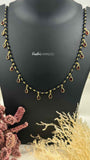 KG1037 - Garnet Teardrop Necklace