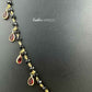 KG1037 - Garnet Teardrop Necklace