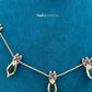 KG1045 - Ruby-Accented Peridot Line Necklace