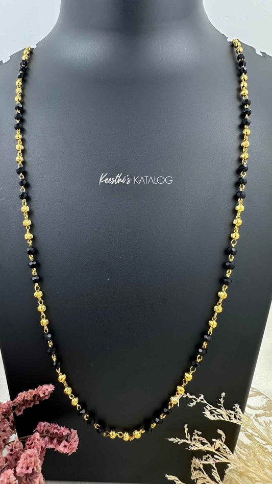 KG1028 - Noir Gold Necklace