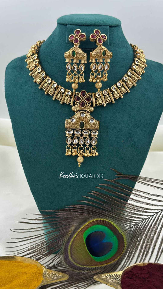 KN1182 - Ziva Heritage Necklace