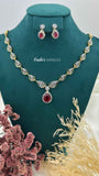 KA1076 - Crimson Vine Necklace