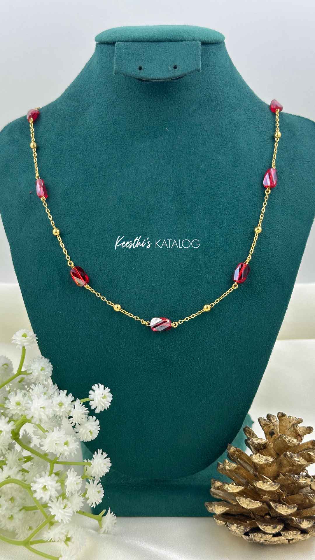 KP1049 - Lohita Bindu Necklace
