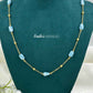 KP1051 - Aquamarine Serenity Necklace
