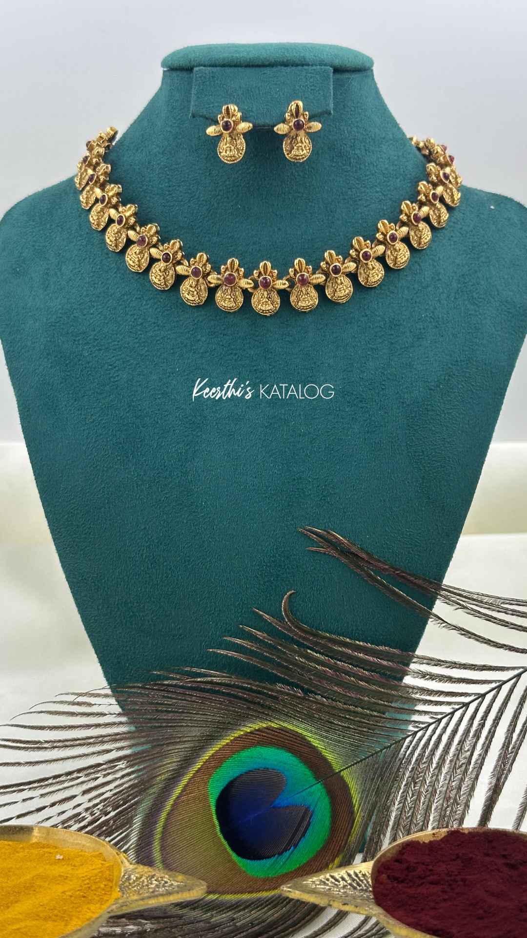 KN1218 - Sienna Blossom Necklace