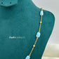 KP1051 - Aquamarine Serenity Necklace