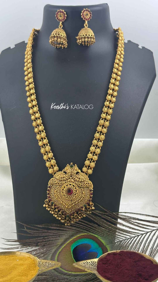 KH1017 - Majestic Peacock Haaram