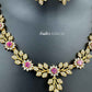 KA1080 - Rosé Vrindavan Necklace