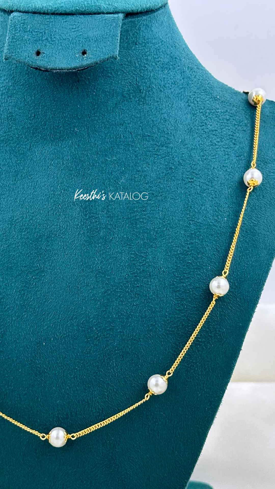 KP1052 - Minimalist Pearl Chain